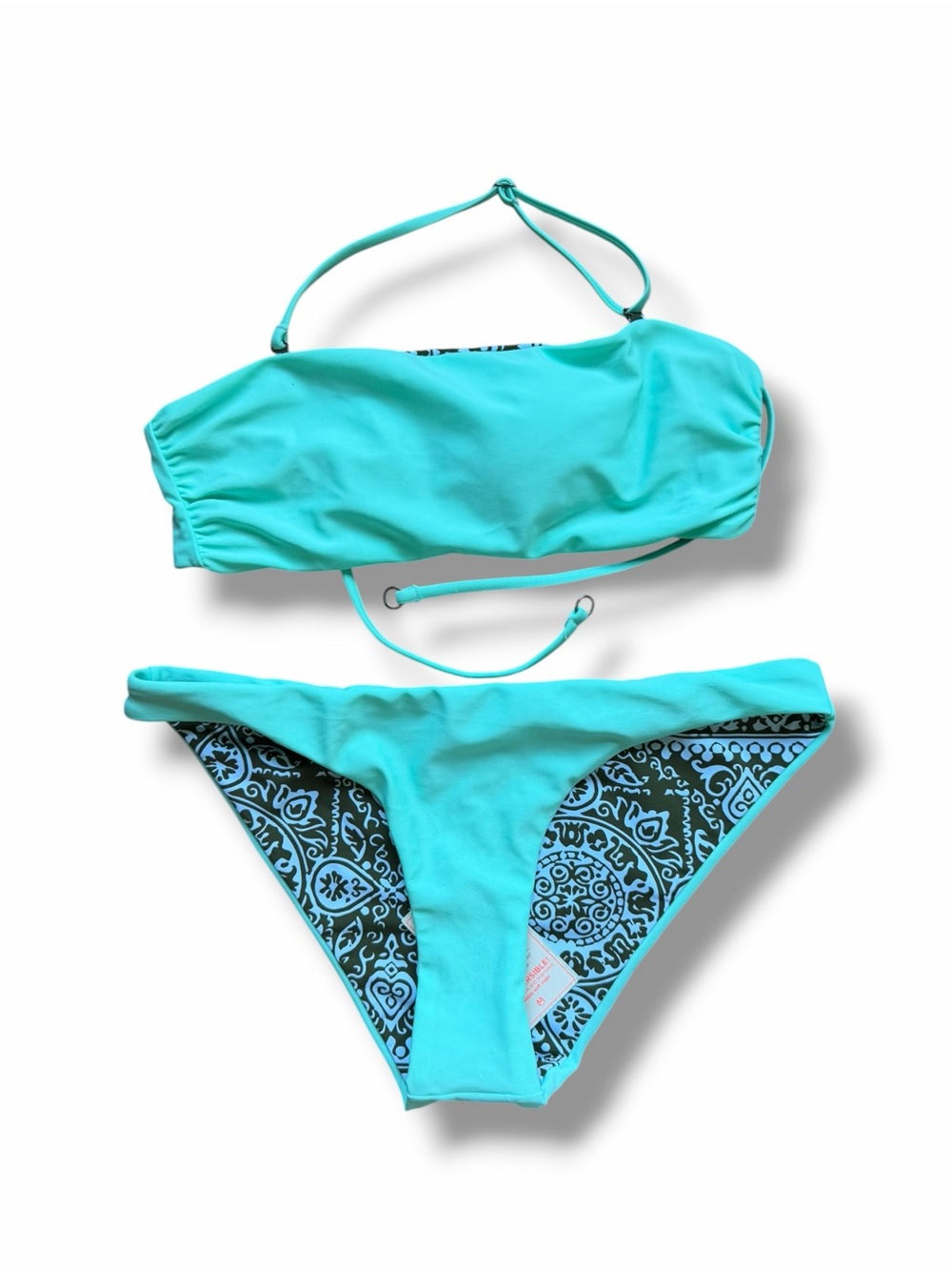 Maaji Blue Reversible Bikini Set NWT